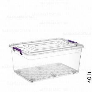 BURSEV FOLLOW ME PETEK KİLİTLİ SAKLAMA KABI 40 LT