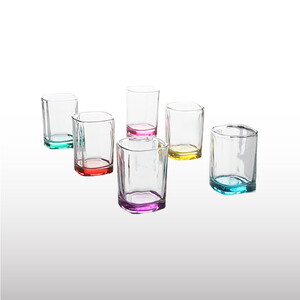  SİGMA GLASS ALARA 6'LI ŞEFFAF RENKLİ KAHVE YANI BARDAK
