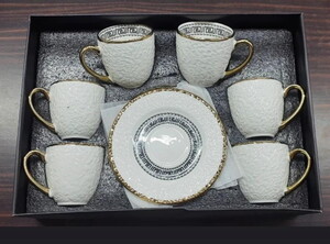 COOKER 6'LI PORSELEN FİNCAN TAKIMI