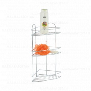 KİWA 3\'LÜ METAL LALE BANYO KÖŞELİĞİ