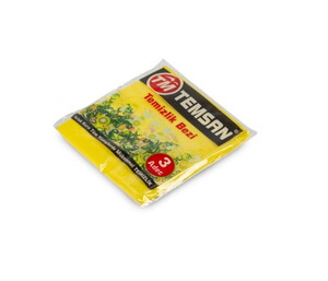TEMSAN TEMİZLİK BEZİ SARI 3'LÜ