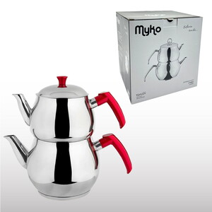  MYKO KÜRE ÇAYDANLIK SETİ JUMBO 1,8lt + 3,0lt