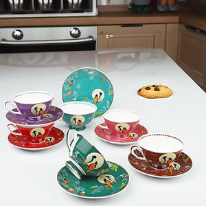 KOSOVA BİRD 6'LI KAHVE FİNCAN TAKIMI 120cc