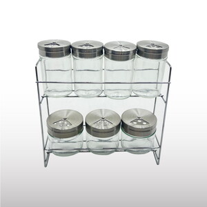  SADO METAL STANDLI 7'Lİ BAHARATLIK SETİ