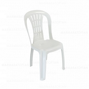 SAĞLAM MANDELLA NATUREL ARKALIKLI PLASTİK SANDALYE