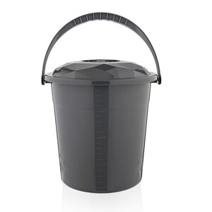 QS PRİZMA SU KOVASI ANTRASİT 20 LT