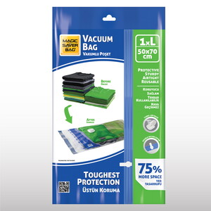  MAGİC SAVER BAG LARGE TEKLİ VAKUM POŞETİ EBAT:50x70cm