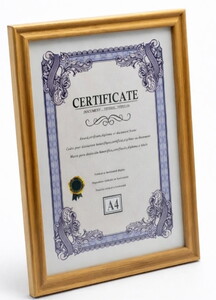 SHARI AHŞAP AÇIK KAHVE A4 RESİM ÇERÇEVESİ