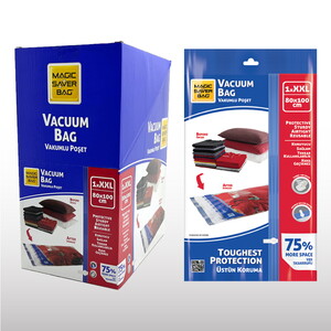  MAGİC SAVER BAG XX LARGE TEKLİ VAKUM POŞETİ EBAT:80x100cm
