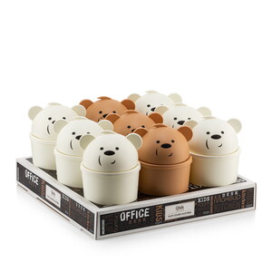  QLÜX PANDA ÇÖP KOVASI