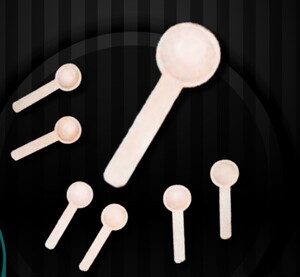 WOOD HORİZON 6'LI BÜYÜK ŞEKER KAŞIĞI