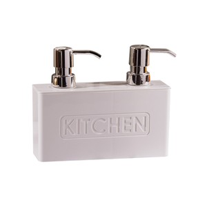 PEROTTİ KITCHEN 2\'Lİ WHITE SIVI SABUNLUK