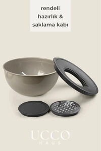  STİLLO MULTİMİX KAPAKLI RENDELİ KASE