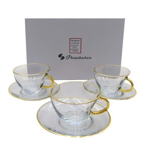 DNZ ART PAŞABAHÇE PENGUEN FİNCAN SETİ 12 PRÇ.SADE ALTIN