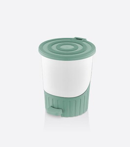 DÜNYA PASTEL PEDALLI ÇÖP KOVASI 8 LT