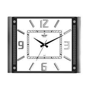  GALAXY PREMIUM KABARTMA RAKAM DJ.TAK.DUVAR SAATİ 32,2CMX41,5CM