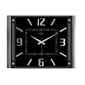  GALAXY PREMIUM KABARTMA RAKAM DJ.TAK.DUVAR SAATİ 32,2CMX41,5CM