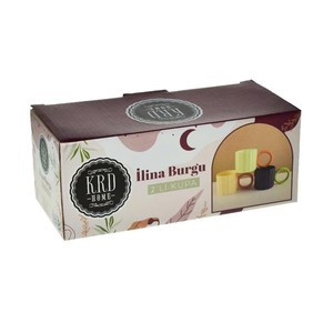  KRD HOME İLİNA 2'Lİ BURGU KUPA BARDAK