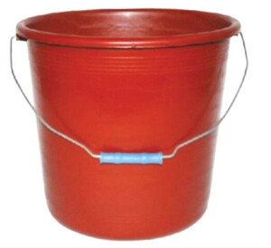 SAĞLAM TEK KULPLU YUMUŞAK RENKLİ KOVA 18 LT