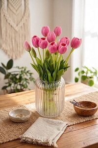 PRETTY HOME YAPAY ÇİÇEK TOMBUL LALE 5'Lİ DESTE