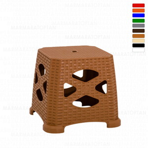 SAĞLAM MANDELLA ELİT RATTAN ORTA BOY TABURE