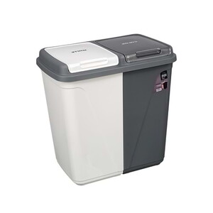 VİOLET COLORMATİK İKİLİ KİRLİ ÇAMAŞIRLIK 45+45 LT